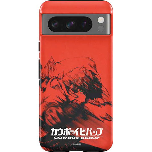 Cowboy Bebop Spike Poster Google Pixel 8 Pro Impact Case